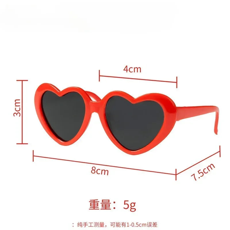 для собак Dog Glasses Pet Heart Glasses Cat Accessories Puppy Photos Tools Decorations for Dog Summer Party Eyewear Glasses CYGJ Pet Store