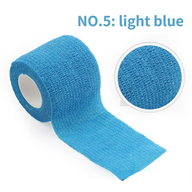 Pet Bandages Anti-fouling Devices Self-adhesive Elastic Bandage Outside Foot Protective Hair Free Cloth Straps for Cats and Dogs - My Pet Store