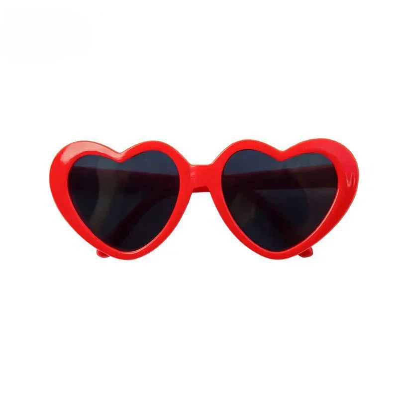 для собак Dog Glasses Pet Heart Glasses Cat Accessories Puppy Photos Tools Decorations for Dog Summer Party Eyewear Glasses CYGJ Pet Store