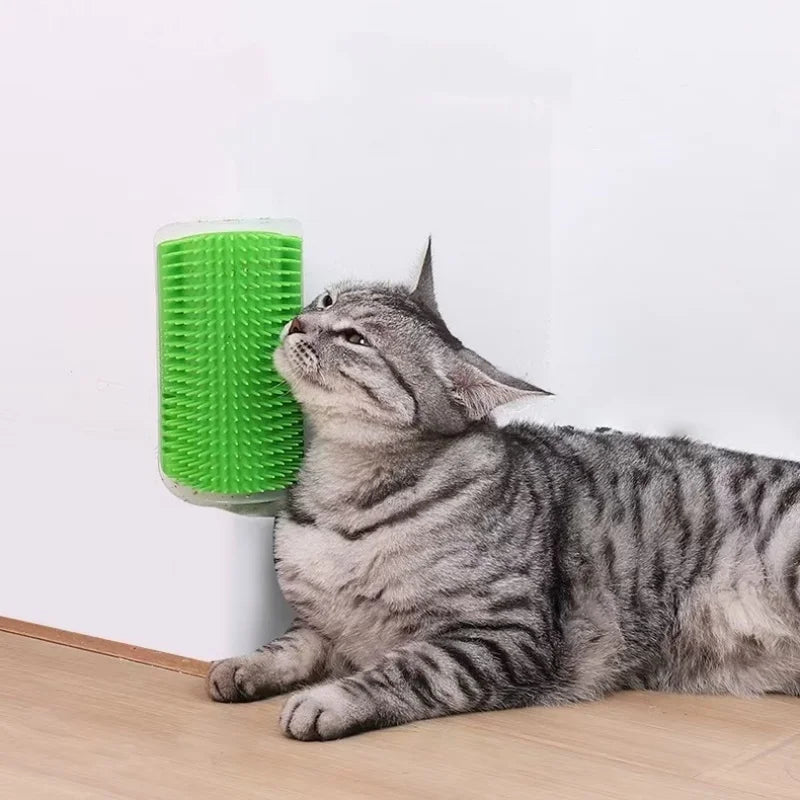 Cat Massage Tool Pet Hair Removal Massage Comb Wall Corner Self Cleaning Rubbing Brush Cats Toys Pet Beauty Supplies N0.1 Dream House Store