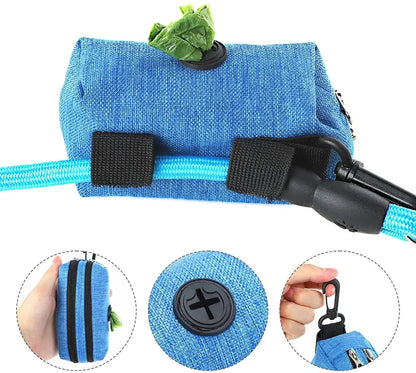 Pet Dog Poop Bag Dispenser Storage Bag Products Pet Waste Bags Carrier Dog Walking Accessories  Cleaning Supplies Bobit Store