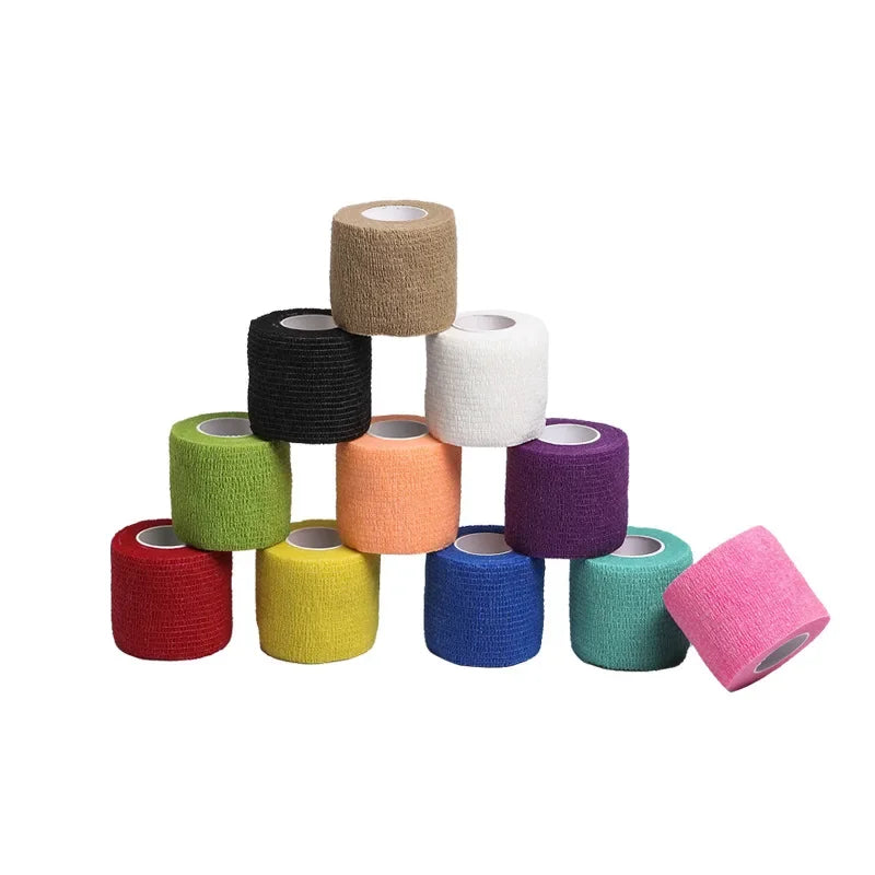 Pet Bandages Anti-fouling Devices Self-adhesive Elastic Bandage Outside Foot Protective Hair Free Cloth Straps for Cats and Dogs - My Pet Store