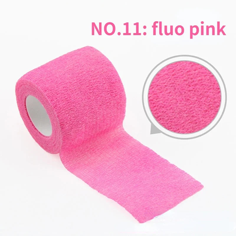 Pet Bandages Anti-fouling Devices Self-adhesive Elastic Bandage Outside Foot Protective Hair Free Cloth Straps for Cats and Dogs - My Pet Store