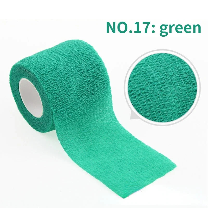 Pet Bandages Anti-fouling Devices Self-adhesive Elastic Bandage Outside Foot Protective Hair Free Cloth Straps for Cats and Dogs - My Pet Store