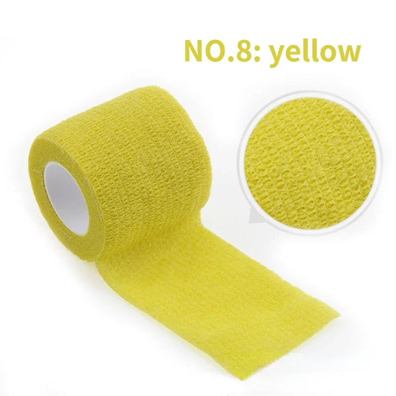 Pet Bandages Anti-fouling Devices Self-adhesive Elastic Bandage Outside Foot Protective Hair Free Cloth Straps for Cats and Dogs - My Pet Store