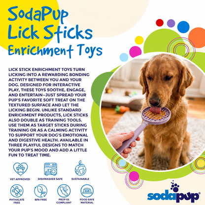 SodaPup eStick Hand-Held Dog Enrichment Lick Stick