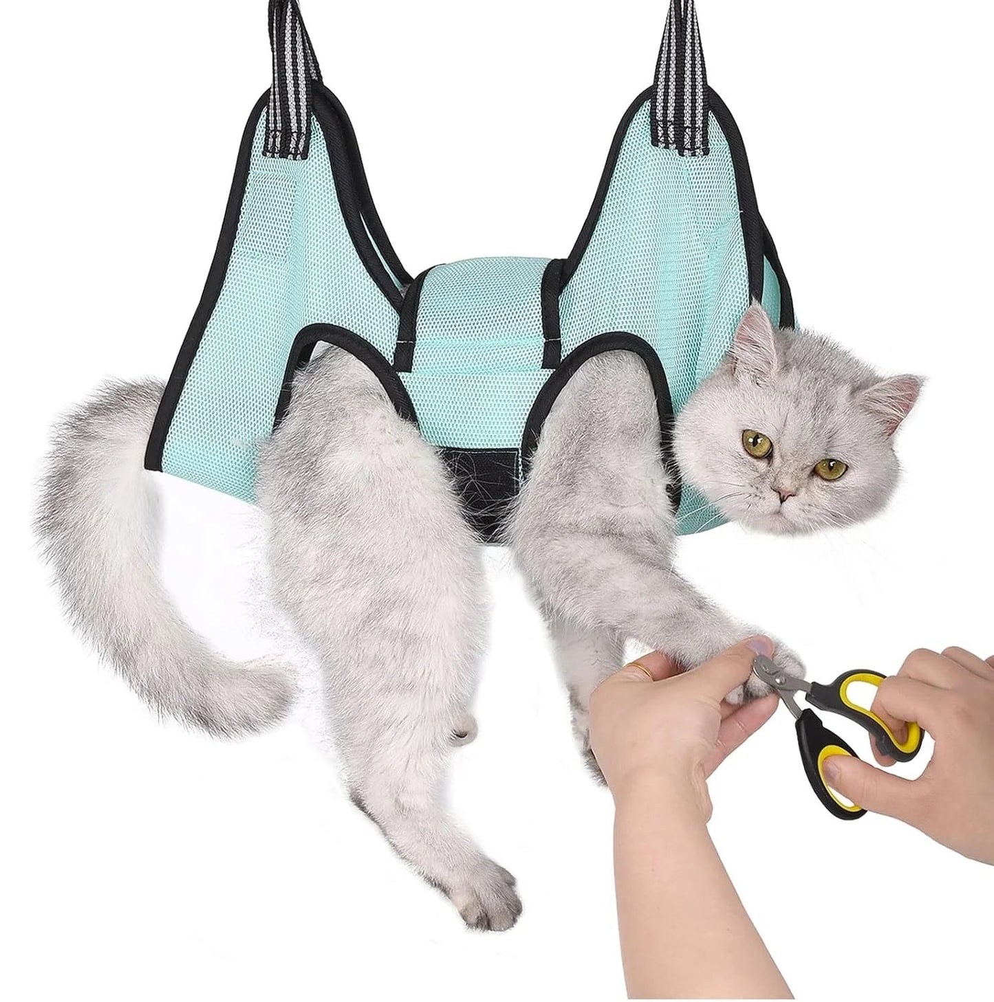 TONG New Pet Cat Grooming Hammock Helper Cat Dog Hammock Dogs Repairing Nails In Beauty Hammock Restraint Bag Pet Accessories TongTong Pet Store