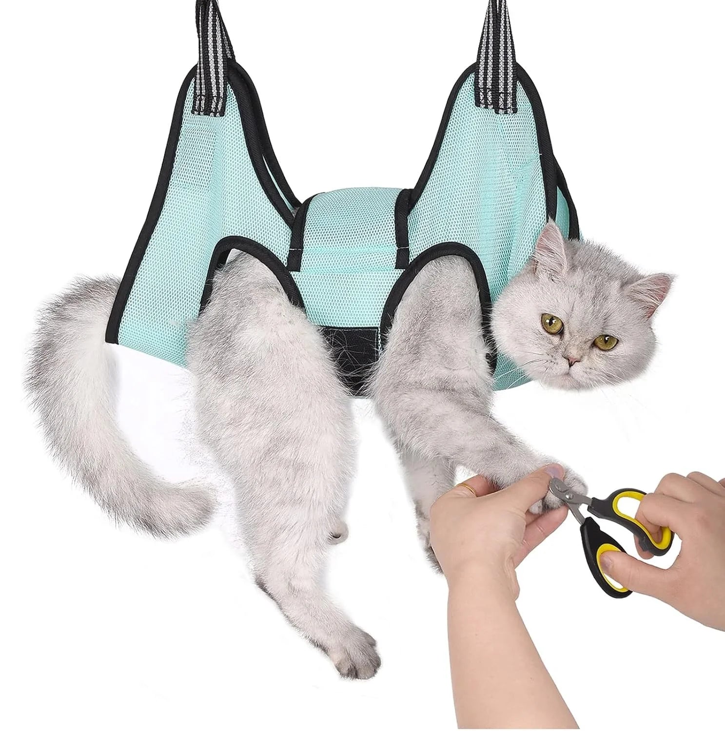 TONG New Pet Cat Grooming Hammock Helper Cat Dog Hammock Dogs Repairing Nails In Beauty Hammock Restraint Bag Pet Accessories TongTong Pet Store