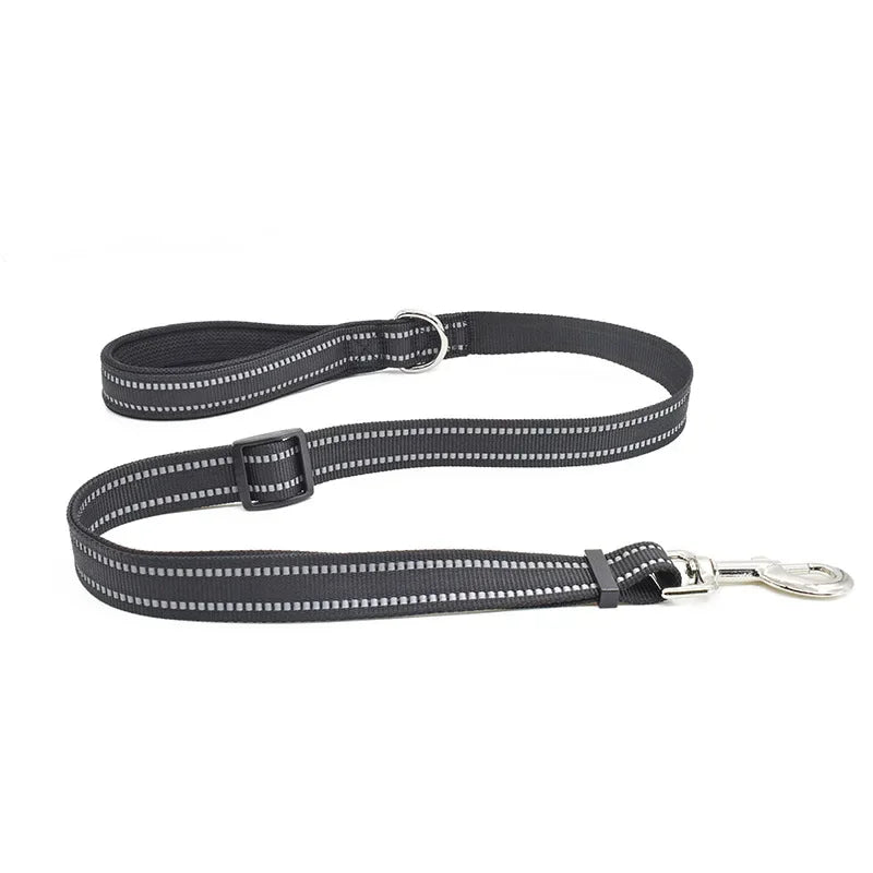 Nylon Adjustable Dog Harness Personalized Dog Harness Vest Reflective Breathable Pet Harness Leash For Small Medium Large Dogs KOMMILIFE Official Store
