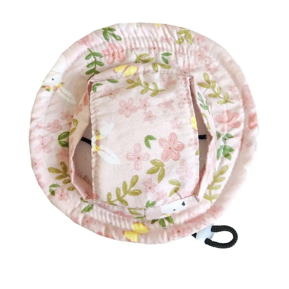 High-quality Adjustable Pet Sun Hat Cat Dog Breathable Dog Sunshade Hats Outdoor Travel Pet Fisherman Hat - My Pet Store