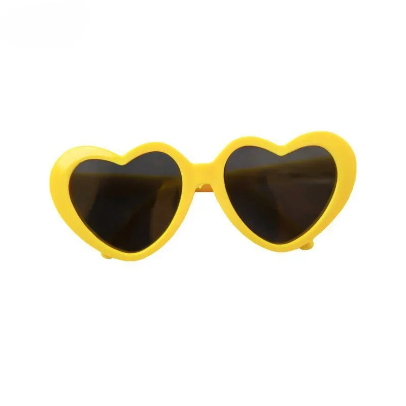 для собак Dog Glasses Pet Heart Glasses Cat Accessories Puppy Photos Tools Decorations for Dog Summer Party Eyewear Glasses CYGJ Pet Store