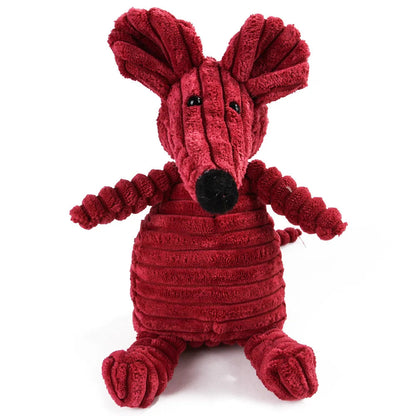 Pet Dog Molar Toy Vent Training Corduroy Monkey Pig Voice Plush Toy Dog Tooth Cleaning Supplie Dog Toys for Large Dogs Bobit Store