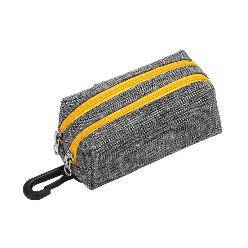 Pet Dog Poop Bag Dispenser Storage Bag Products Pet Waste Bags Carrier Dog Walking Accessories  Cleaning Supplies Bobit Store