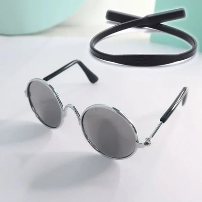 Cat Sunglasses Summer Outdoor Puppy UV Protection Sunglasses Dolls Sun Glasses Small Dog Cosplay Photo Props Cute Pet Sunglasses JJ Pets Supplies Store