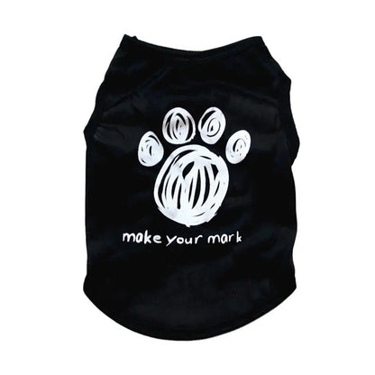 Security Clothing for Dogs Summer Pet Clothes Vest for Small Dogs Chihuahua Yorkshire Puppy Cats Low Price Pets T-shirt Costume TNINGPET Store