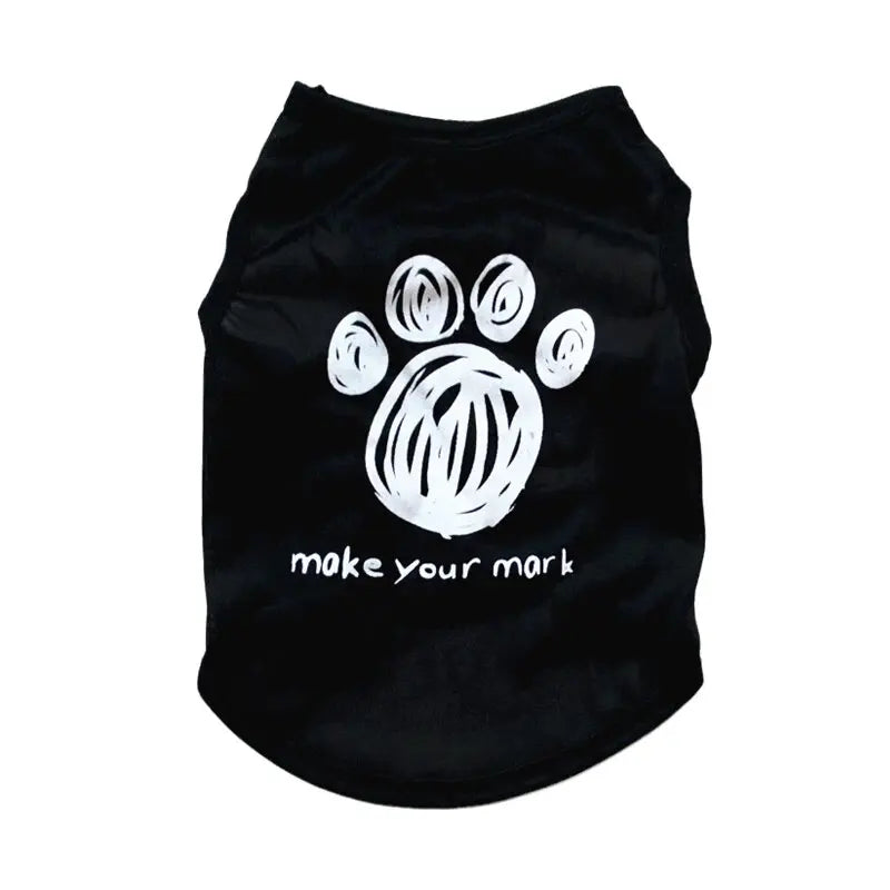 Security Clothing for Dogs Summer Pet Clothes Vest for Small Dogs Chihuahua Yorkshire Puppy Cats Low Price Pets T-shirt Costume TNINGPET Store