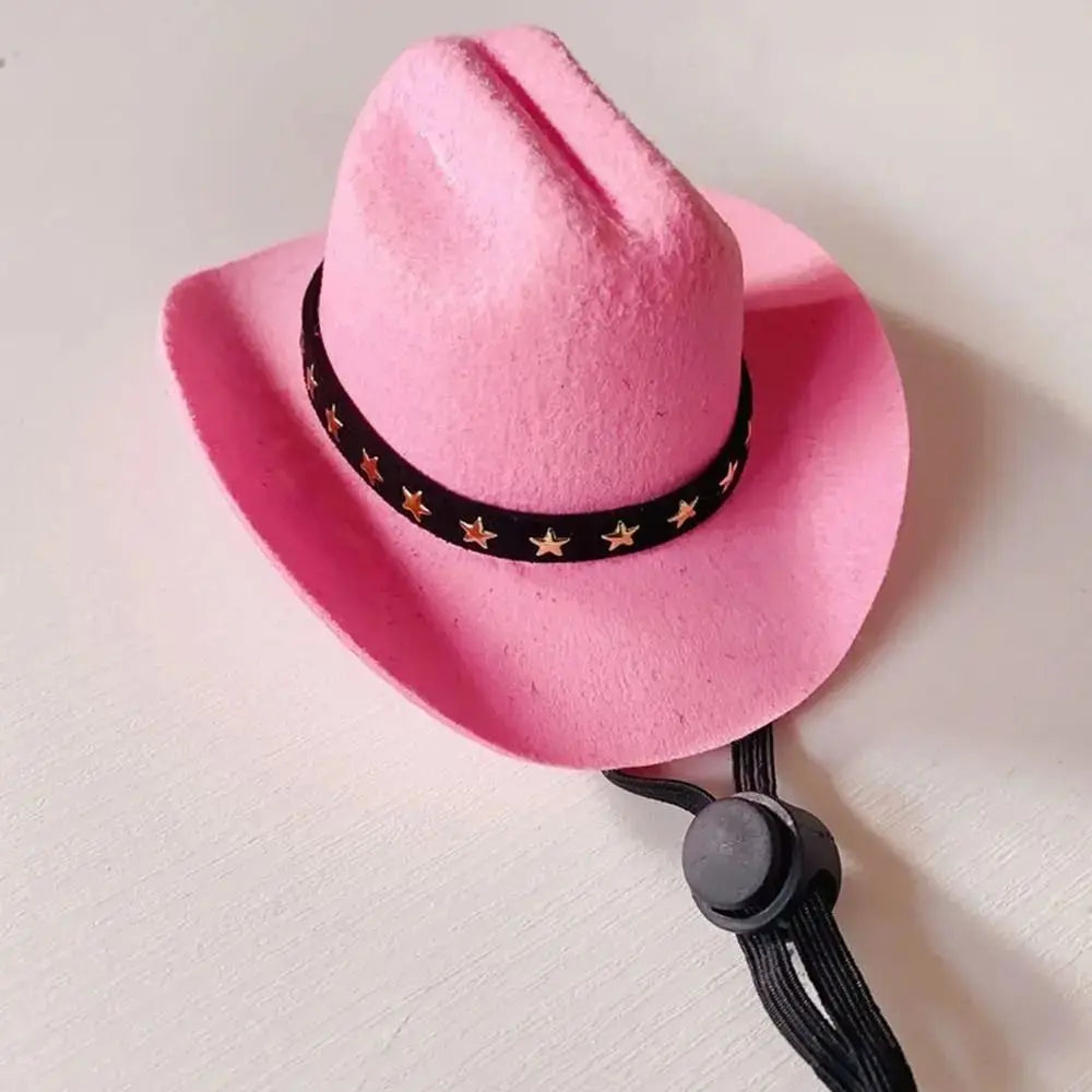 Adjustable Funny Pet Dog Hat Outdoor Summer Pet Accessories Dogs Cats Headwear Cowboy Hats Dog Cat Cosy Home Furnishings Store