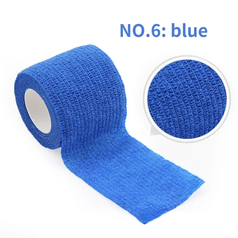 Pet Bandages Anti-fouling Devices Self-adhesive Elastic Bandage Outside Foot Protective Hair Free Cloth Straps for Cats and Dogs - My Pet Store