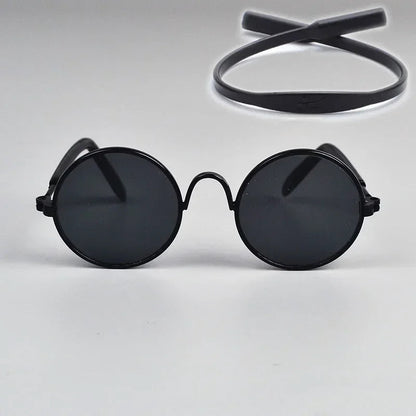 Cat Sunglasses Summer Outdoor Puppy UV Protection Sunglasses Dolls Sun Glasses Small Dog Cosplay Photo Props Cute Pet Sunglasses JJ Pets Supplies Store