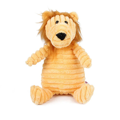 Pet Dog Molar Toy Vent Training Corduroy Monkey Pig Voice Plush Toy Dog Tooth Cleaning Supplie Dog Toys for Large Dogs Bobit Store