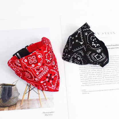 Adjustable Pet Puppy Cat Scarf For Cat Small Medium Large Dogs Bandana Collar Birthday Party Dress Up Pet Accessories Shop1103874959 Store