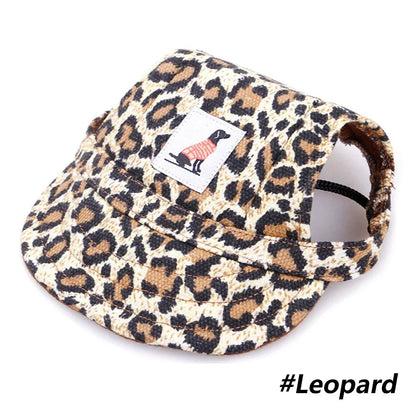 Fashionable Cute Pet Dog Cat Puppy Hat Baseball Visor Hat Puppy Grooming Dress Up Hat Peaked Cap Sunbonnet Outdoor Topee E-Smart Store