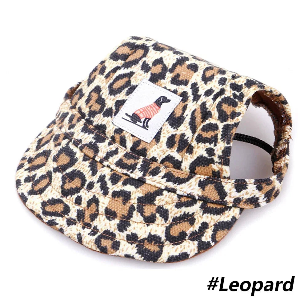 Fashionable Cute Pet Dog Cat Puppy Hat Baseball Visor Hat Puppy Grooming Dress Up Hat Peaked Cap Sunbonnet Outdoor Topee E-Smart Store