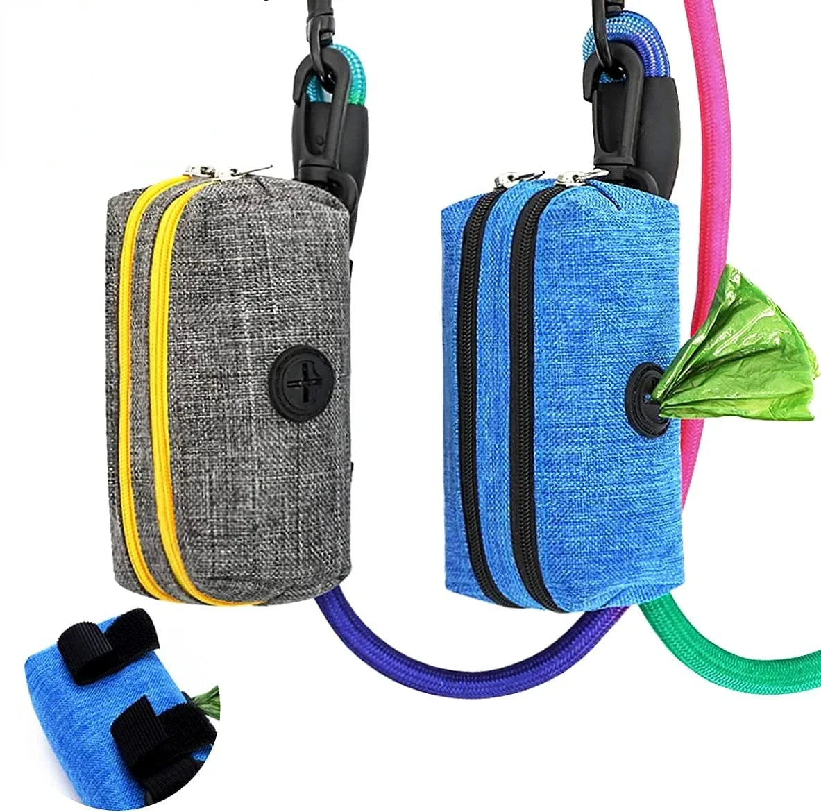 Pet Dog Poop Bag Dispenser Storage Bag Products Pet Waste Bags Carrier Dog Walking Accessories  Cleaning Supplies Bobit Store