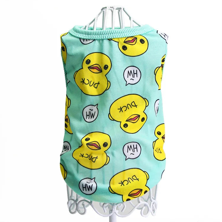 Cute Dog Clothes Soft Puppy Pajamas Outfits Pet Clothing for Small Dogs tshirts Spring Summer Yorkies Chihuahua Clothes 12c30 doagk Official Store