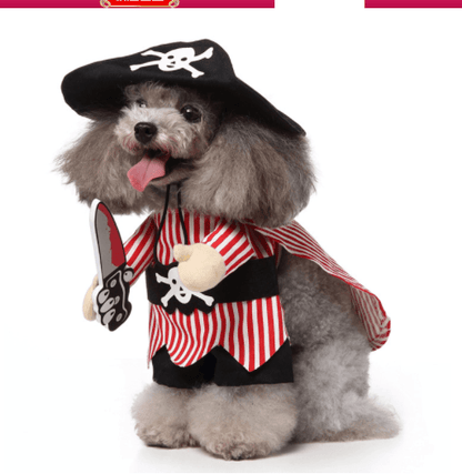 Funny Cosplay Pet Costume Set: Cute Cartoon Dog Outfit For Halloween And Christmas Dress-Up Dog Hugs Cat