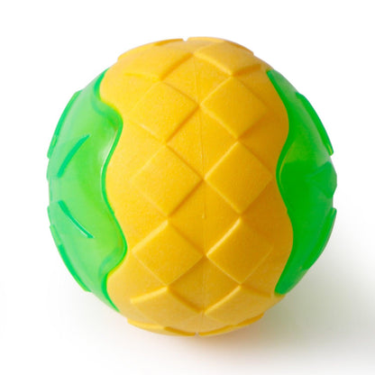 Glowing Audible Dog Toy Ball - Floatable, Teeth-Grinding Pet Toy Dog Hugs Cat
