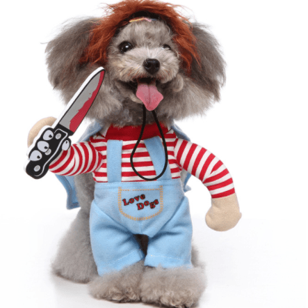 Funny Cosplay Pet Costume Set: Cute Cartoon Dog Outfit For Halloween And Christmas Dress-Up Dog Hugs Cat
