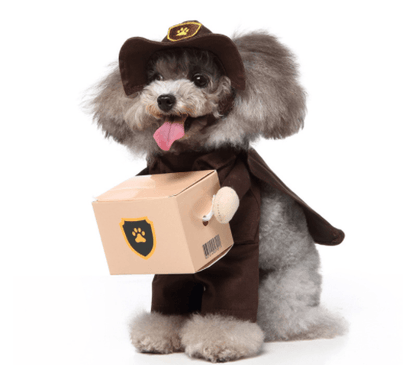 Funny Cosplay Pet Costume Set: Cute Cartoon Dog Outfit For Halloween And Christmas Dress-Up Dog Hugs Cat