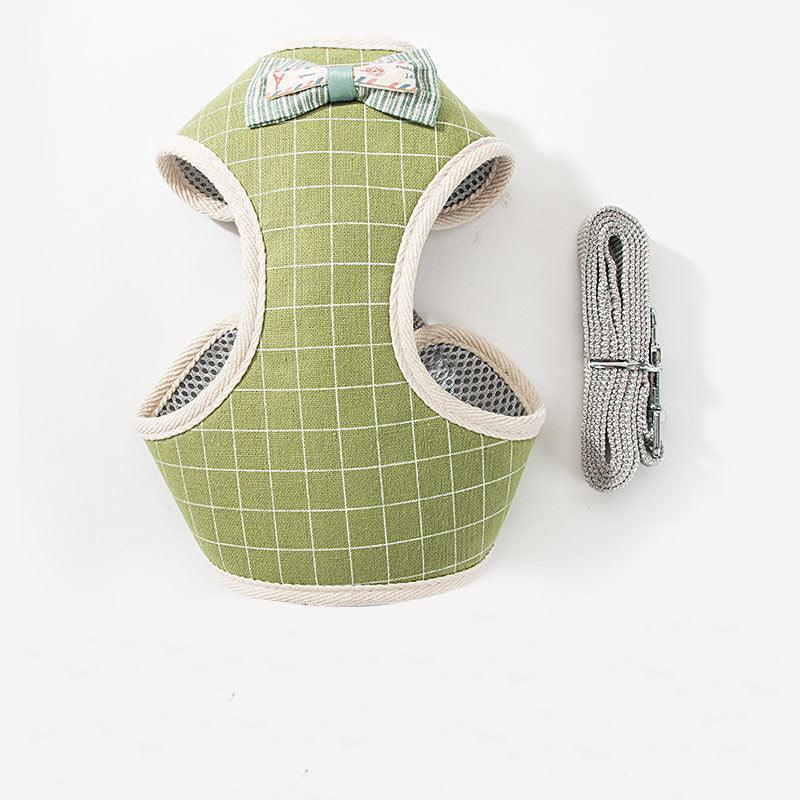 Breathable Mesh Pet Leash For Dogs And Cats Dog Hugs Cat