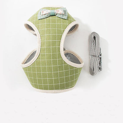 Breathable Mesh Pet Leash For Dogs And Cats Dog Hugs Cat