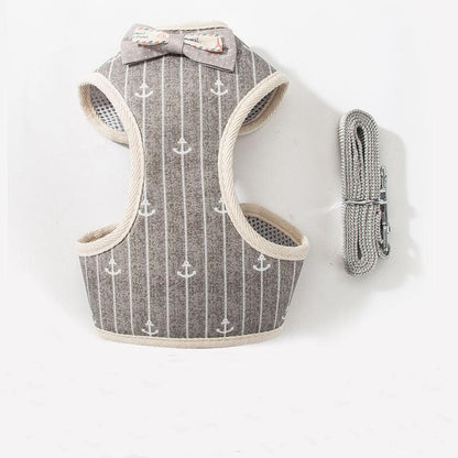 Breathable Mesh Pet Leash For Dogs And Cats Dog Hugs Cat