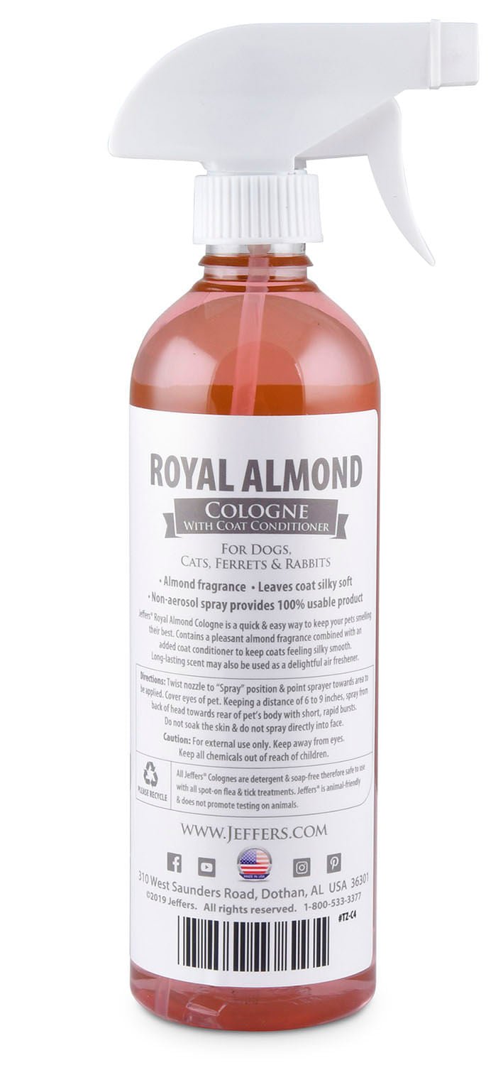 Jeffers Pet Colognes with Coat Conditioner