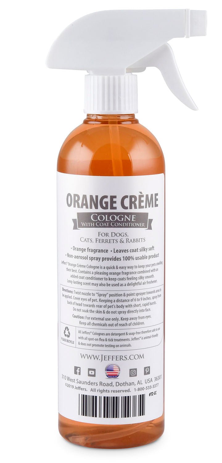 Jeffers Pet Colognes with Coat Conditioner