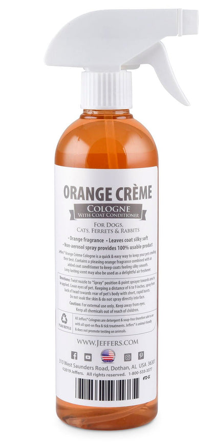 Jeffers Pet Colognes with Coat Conditioner