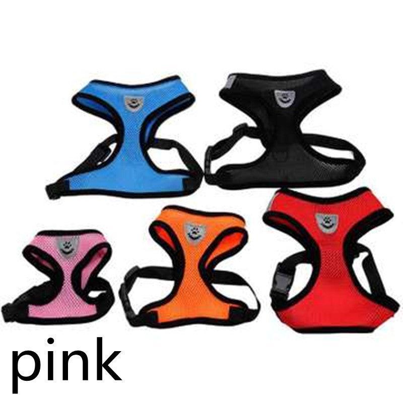Comfort Mesh Dog Vest Harness - Stylish And Breathable Dog Chest Harness Dog Hugs Cat