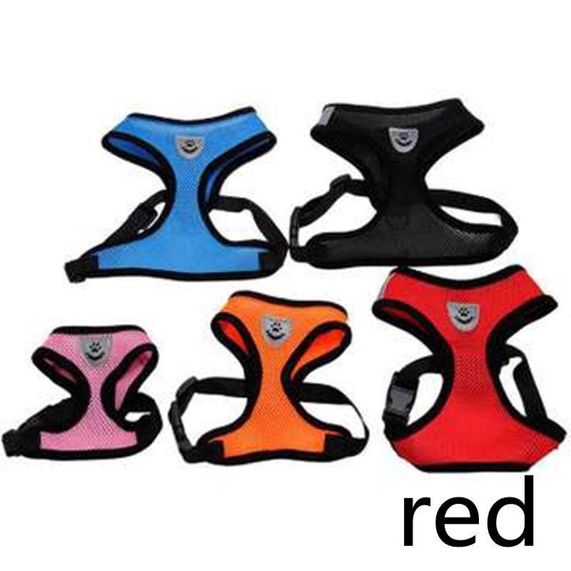 Comfort Mesh Dog Vest Harness - Stylish And Breathable Dog Chest Harness Dog Hugs Cat