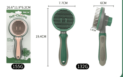 The Hair Whisperer: The Game-Changing Automatic Hair Removal Comb Dog Hugs Cat