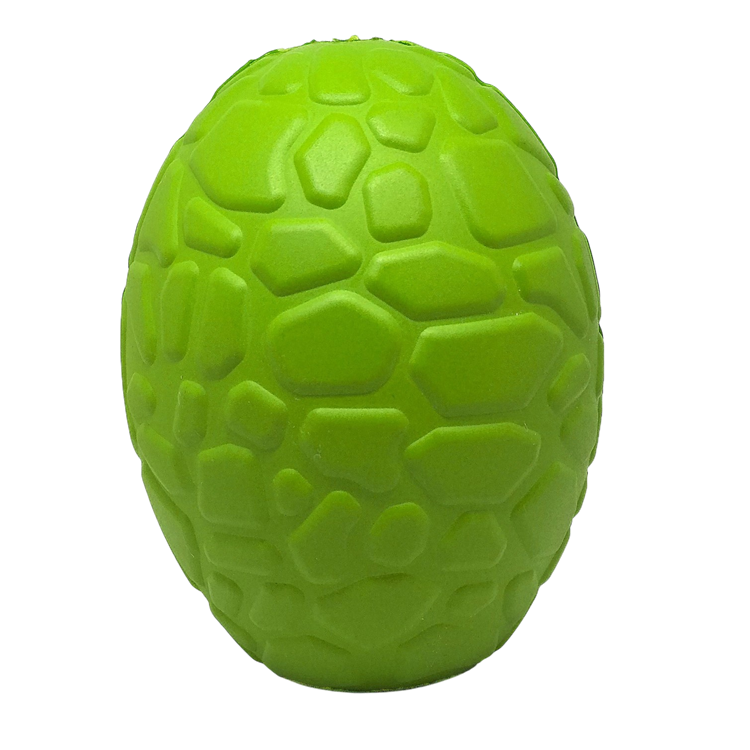 SodaPup Dinosaur Egg Dog Chew Toy and Treat Dispenser