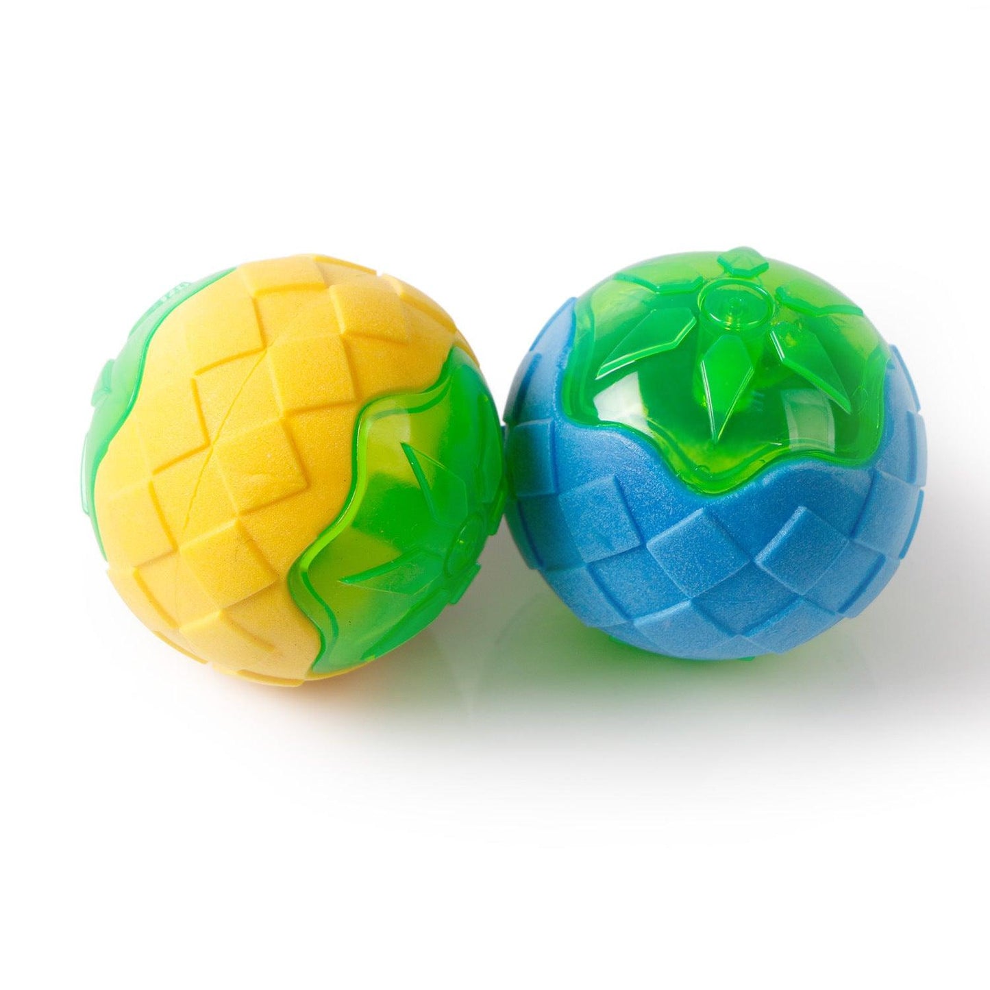 Glowing Audible Dog Toy Ball - Floatable, Teeth-Grinding Pet Toy Dog Hugs Cat