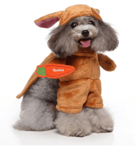 Funny Cosplay Pet Costume Set: Cute Cartoon Dog Outfit For Halloween And Christmas Dress-Up Dog Hugs Cat