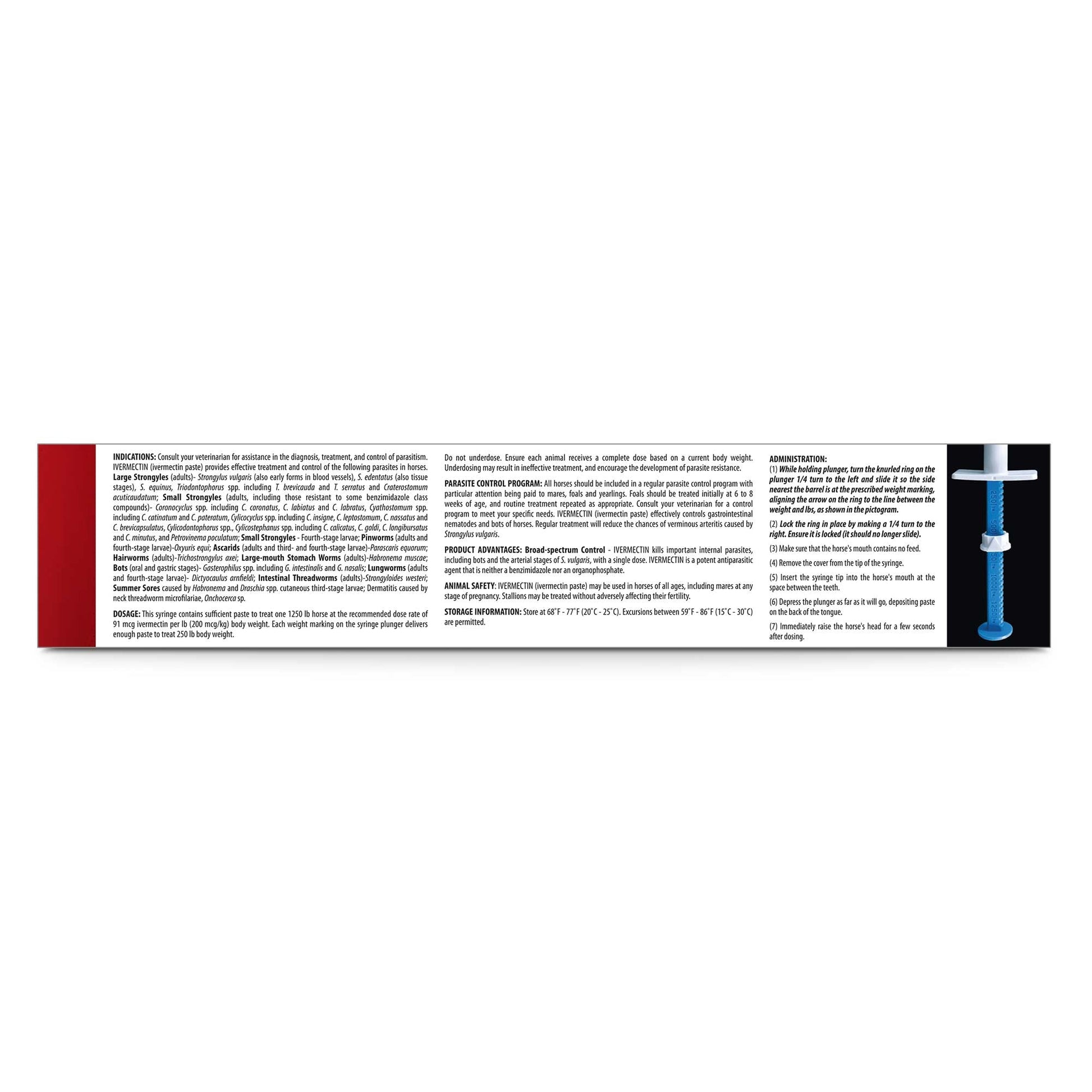 ivermectin horse dewormer gel
