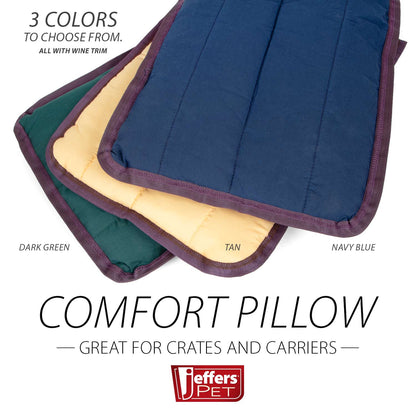 Washable Dog Pillow for Crates Carriers or Lounging