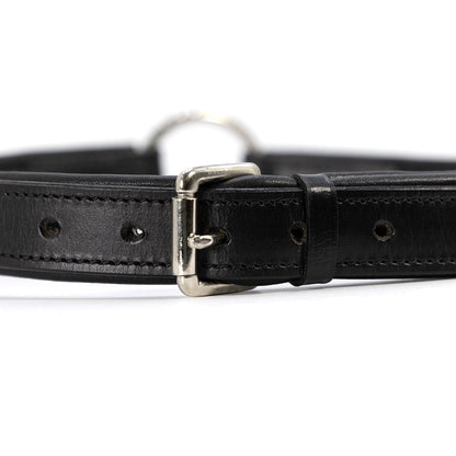Jeffers Premium Padded Black Leather Dog Collars