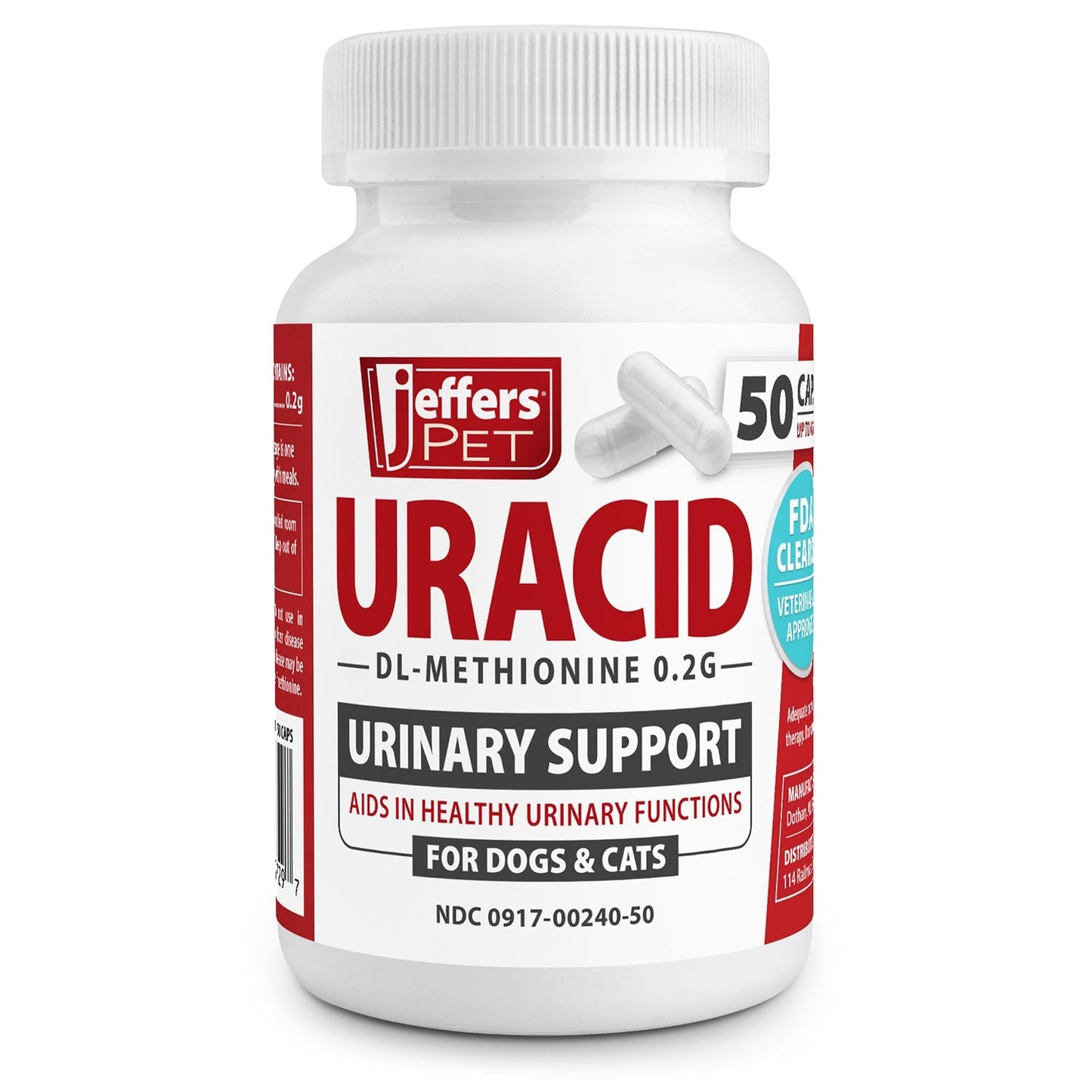 DL-Methionine capsules for urinary health