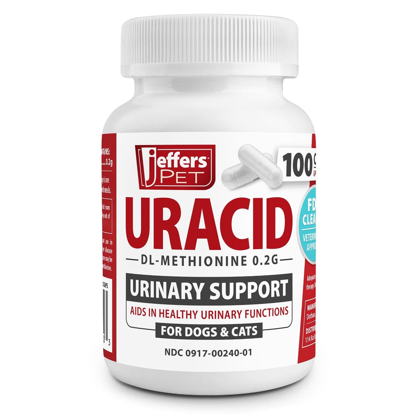 DL-Methionine capsules for urinary health